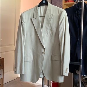 Saks Men’s Beige/Cream Blazer
